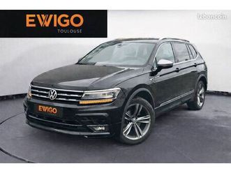 volkswagen tiguan allspace allspace 2.0 tdi 150 black r-line 4motion dsg7 bva * 7places, attelage, camera de recul