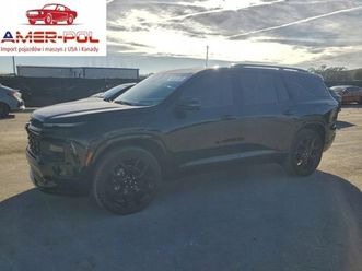 chevrolet traverse rs 2024 2.5 benzyna 310km