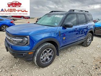 ford bronco sport badlands 2024 2.0 benzyna 250km
