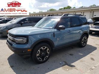 ford bronco sport outer banks 2023 1.5l 1.5 benzyna 181km