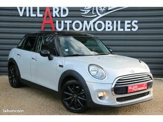 mini cooper 136 cv pack chili - boite automatique - 29 300km - 5 portes - toit ouvrant - 17 990.00