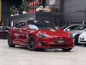 tesla model s long range raven - 21 wheels - ap active