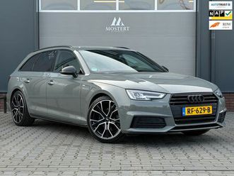 audi a4 avant - 1.4 tfsi/150pk sport s line black edition|2017|automaat|nap|2x s-line|nardo grey|leder|18