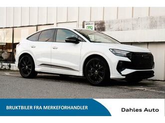 50 quattro sportback - s-line/sort optikk/hellakkering