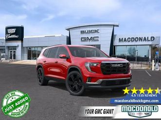 2026 gmc acadia elevation - $450 b/w