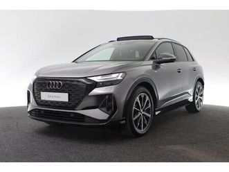 audi q4 e-tron - s edition competition 45 286 pk quattro | comfortpakket | glazen panoramadak | trekhaak |