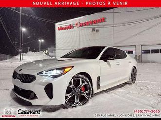 2020 kia stinger gt limited ti avec intérieur rouge