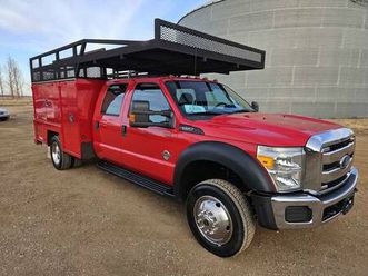 2015 ford f-550 service truck diesel 4x4