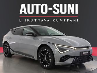 kia ev6 gt-line awd 84kwh 325hv - korko 2,99% + kulut - #uusikorinen #etähallinta #360-kamera #muistipenkit #adapt.vakkari #hud #meridian #lasikattoluukku