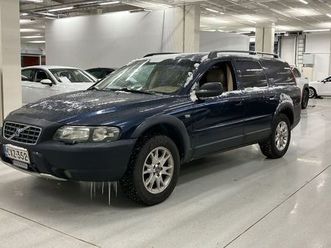volvo xc70 2,5t awd geartronic business ** suomi-auto / vetokoukku / nahka **