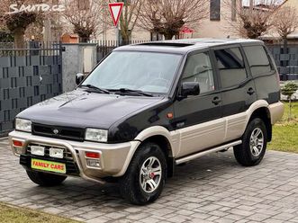 nissan terrano 2.4,2.maj,šíbr,ac,ojedinělýkus