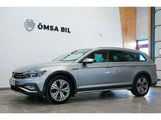 volkswagen passat alltrack 2.0 tdi 4m executive skinn värmare drag 200hk