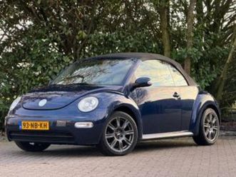 volkswagen beetle kever 1.6 cabriolet 2003 bbs airco cruise — volkswagen — marktplaats