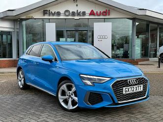 2022 audi a3 1.4 40 tfsi e s line