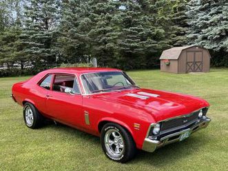 1969 chevrolet nova ss 454 v8 4-speed manual