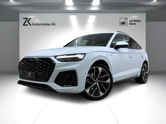 q5 sportback 45 tfsi s line 265ps gletscherweiss quattro s-tronic / pano / 360° cam / s-sportsitze / head-up / b&o / carbon /
