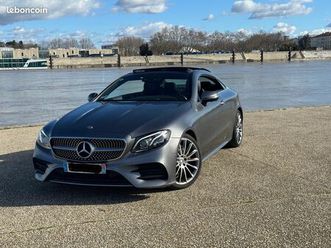 mercedes classe e coupé 220d sportline – 194 ch – 9g-tronic – très bon état