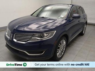 used 2018 lincoln mkx reserve