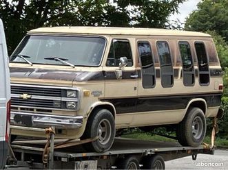 van chevrolet, cgc avec poids tractable