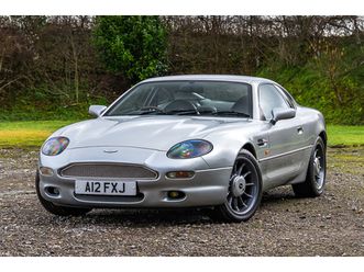 1999 aston martin db7 i6 - alfred dunhill edition - manual