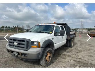 2005 f-450 2x4 6.0l diesel dump truck