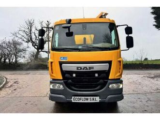 autoutilitară combinată vidanjă + womă daf lf 220 2016 galati