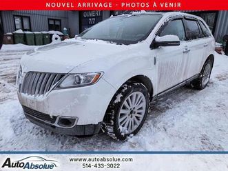 2014 lincoln mkx awd 4dr