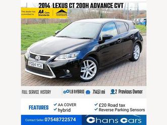 1.8 200h advance cvt euro 6 (start/stop) 5dr