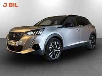 peugeot e-2008 gt pack 50kwh 136hk aut b-kamera carplay