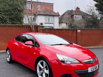 2014 vauxhall astra gtc 1.4 sport (140ps) (start/stop)
