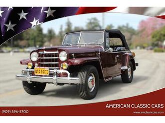 1950 willys jeepster for sale