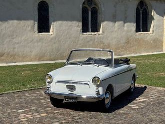 autobianchi bianchina cabrio - blanche