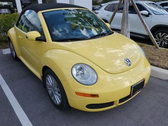 used 2008 volkswagen new beetle se