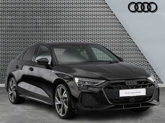 audi a3 saloon black edition 35 tfsi s tronic