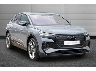 audi q4 sportback e-tron black edition 45