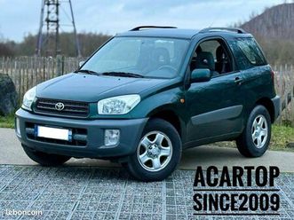 toyota rav4/1ère main/court/3portes/2.0vvti 150cv/99000km/moteur à chaîne/très propre