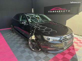 audi a3 berline 2.0 tdi 150 ambition luxe s tronic 6 vidange de boite faite / camera / carplay / drive select / pale
