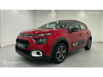 citroen c3 véhicule utilitaire ou société 1.5 bluehdi 100ch s&s bvm 6 feel nav