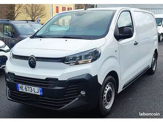 citroen jumpy iii taille m 2.0 bluehdi 145cv bvm6 + roue de secours / plancher bois / gps