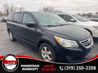 used 2010 volkswagen routan se nocturne black metallic
