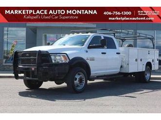 2016 ram 5500 4x4 4wd dodge 12 service body 84 cab to axle pickup tru