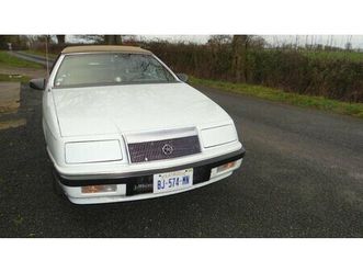 1990 chrysler le baron cabriolet a vendre
