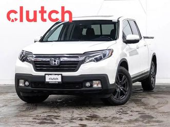 2019 honda ridgeline ex-l w/ apple carplay & android auto, heate