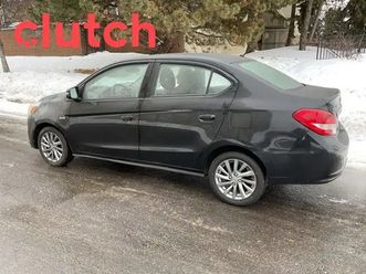 2019 mitsubishi mirage g4 gt w/ apple carplay, heated front seat
