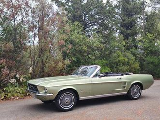 ford mustang cabriolet v8 289ci - 1967