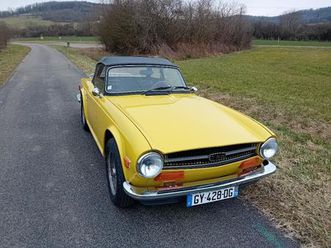 triumph tr6 cabriolet - 1974