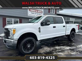 ** 2017 ford f250 super duty crew cab 6.2l v8 gas clean 4x4 **