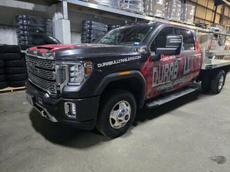 2022 gmc sierra 3500 hd crew cab denali flat bed