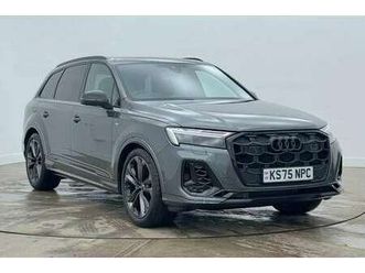 audi q7 3.0 tfsi quattro 340 black edition 5dr tiptronic