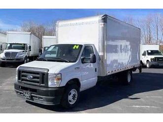 2024 ford e350 sd cutaway 16ft box truck with lift gate